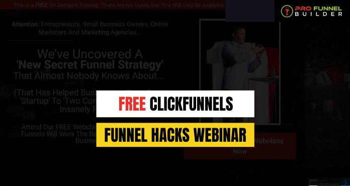 Funnel Hacks Webinar Clickfunnels