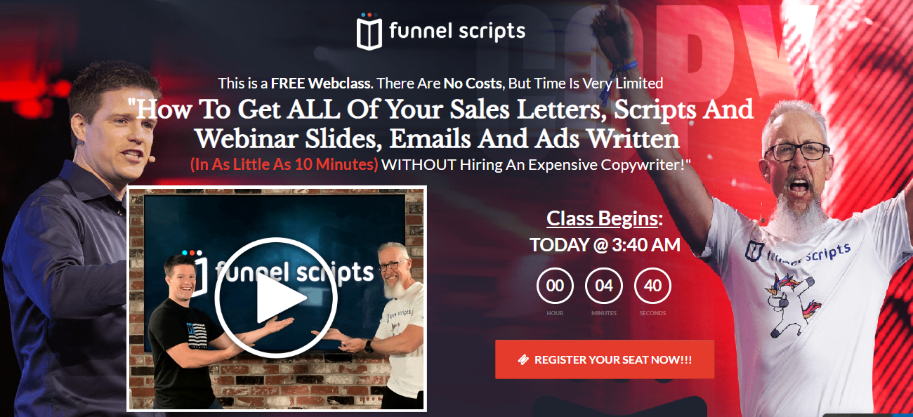 Funnel Scripts Webinar