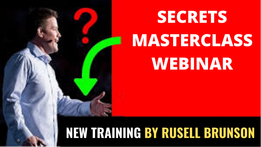 Secrets Masterclass Webinar