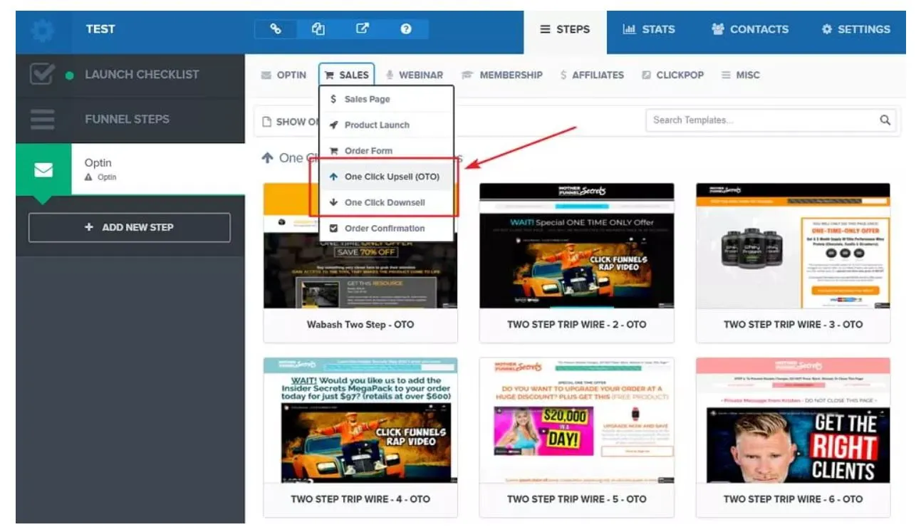 One-Click Upsells & Downsells