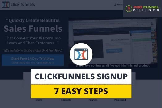 ClickFunnels Signup