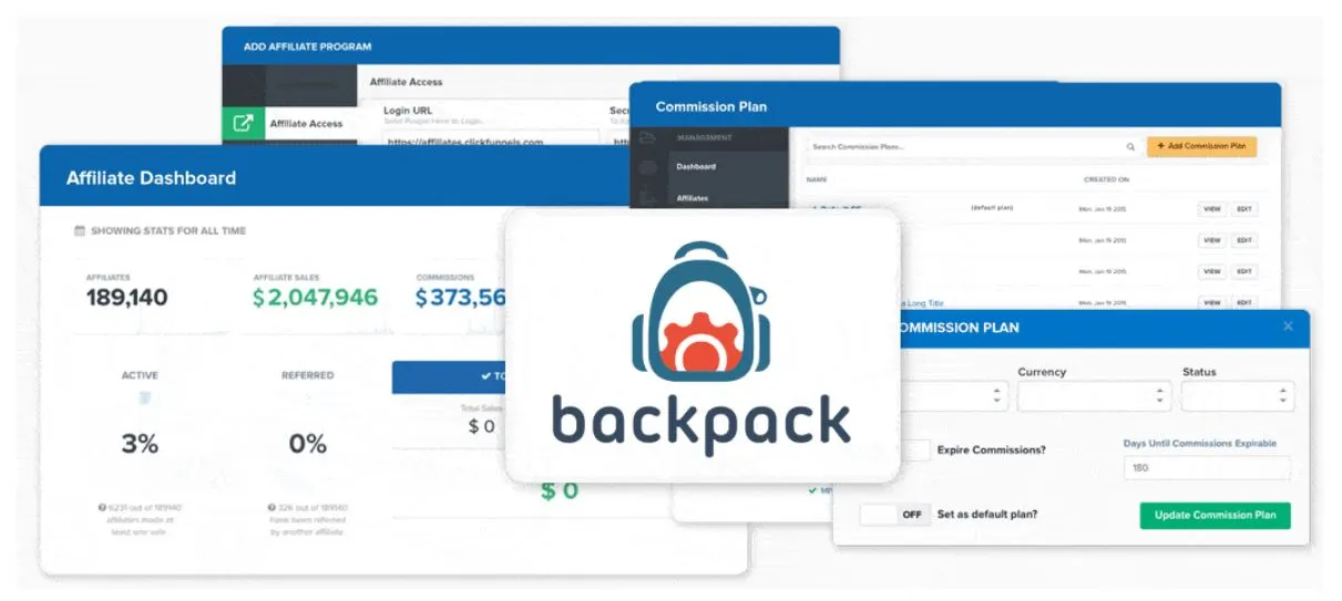 Clickfunnel BackPack