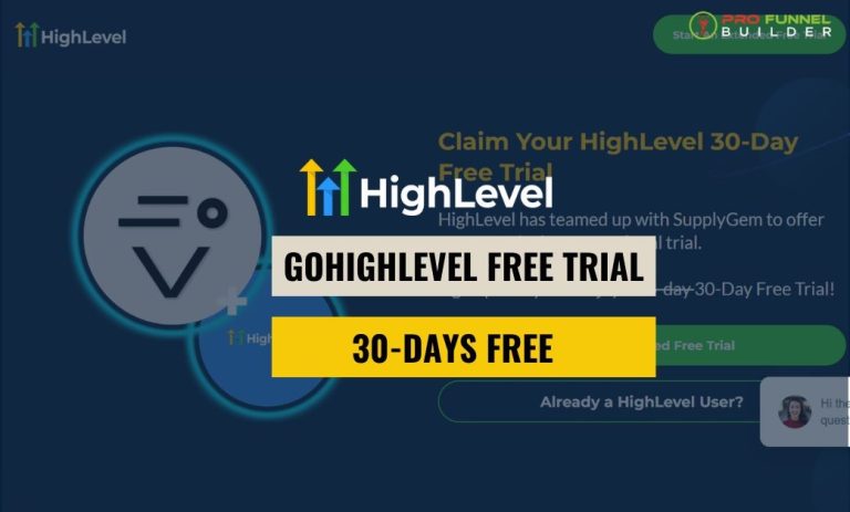 GoHighLevel Free Trial (2024) ᐈ 30-Days FREE + Bonuses