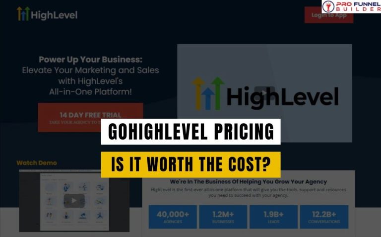 GoHighLevel Pricing