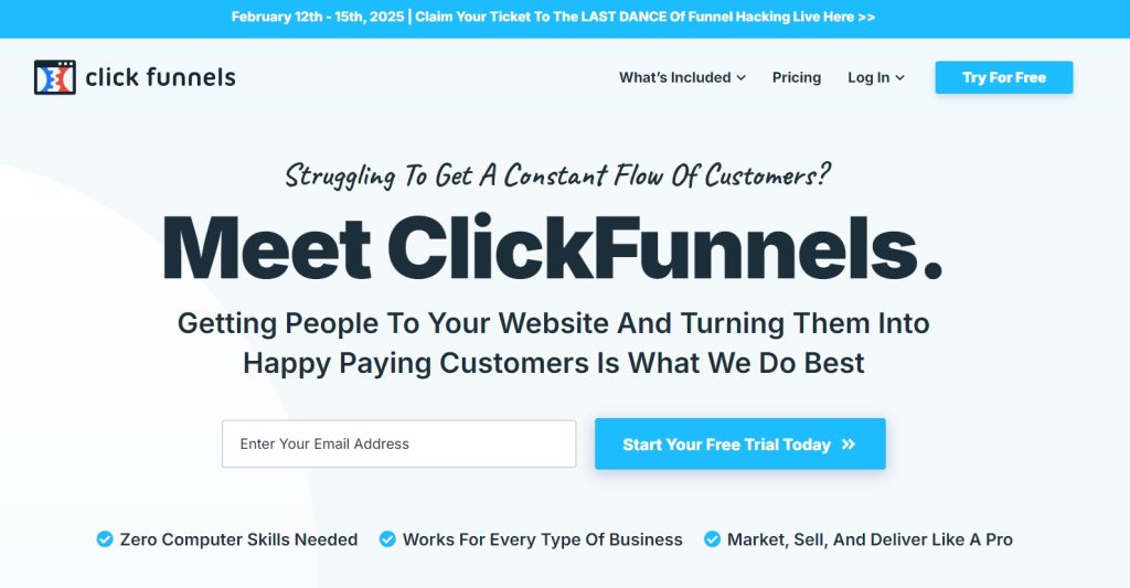 Clickfunnels Two Comma Club