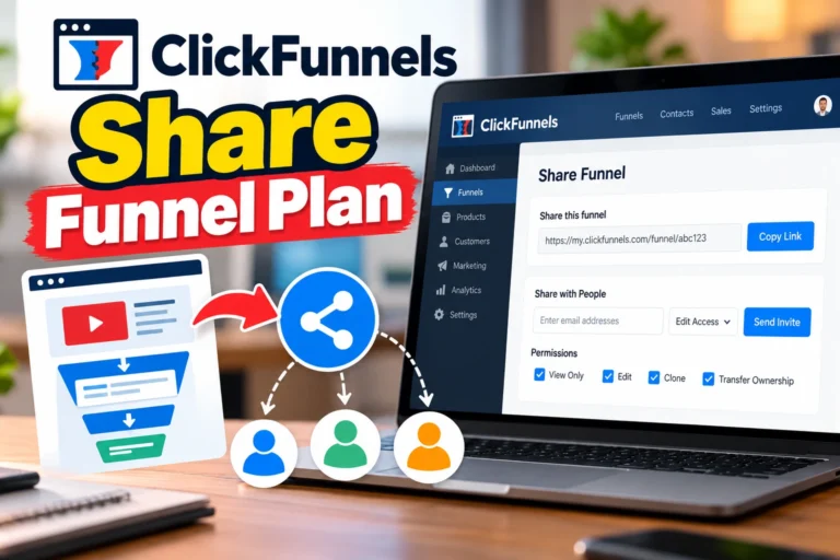 ClickFunnels Share Funnel Plan