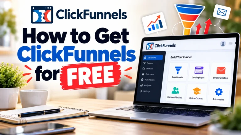 Get ClickFunnels for FREE