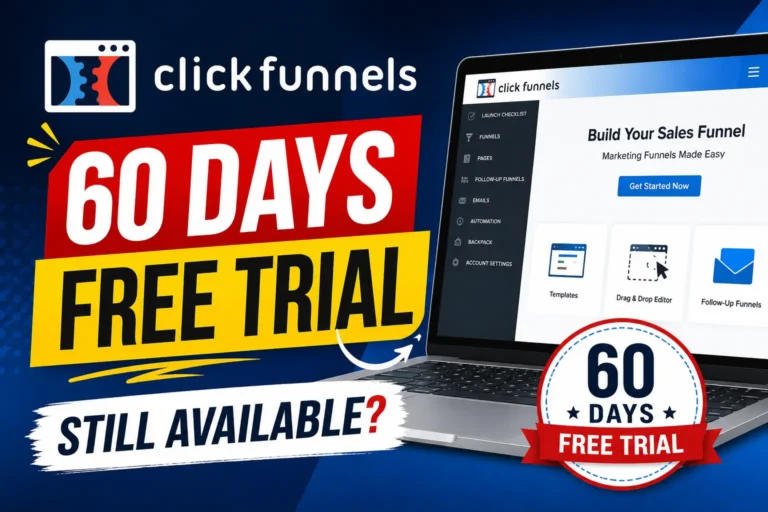 ClickFunnels 60 Days FREE Trial