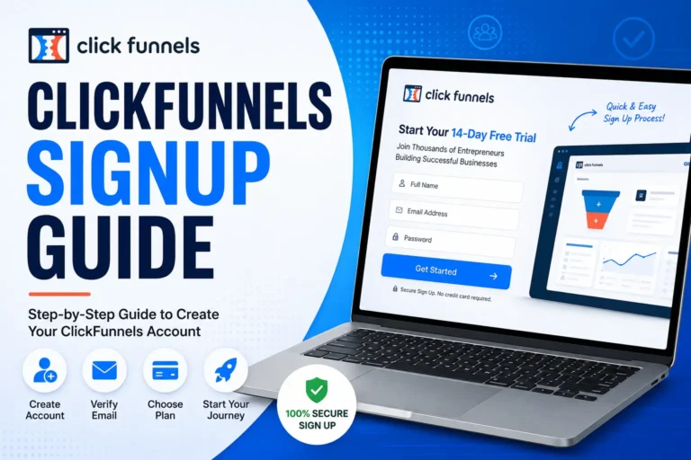ClickFunnels Signup Guide