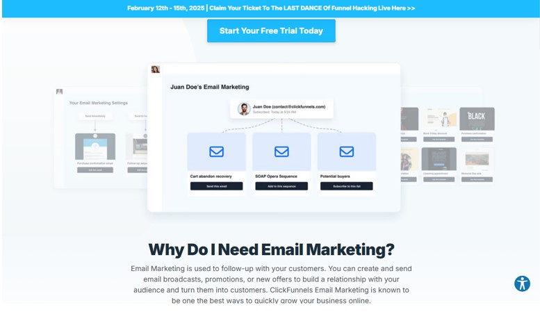 Email Marketing Features