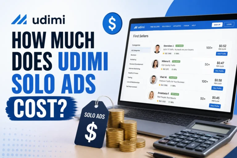 How Much Does Udimi Solo Ads Cost