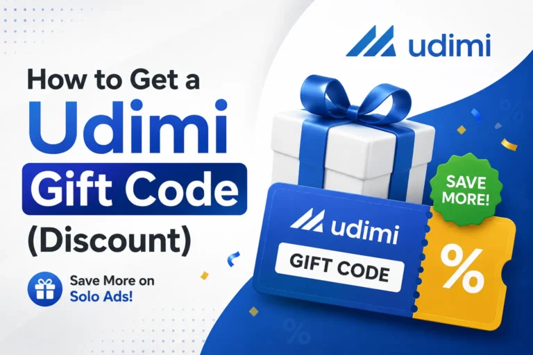 How to Get a Udimi Gift Code (Discount)