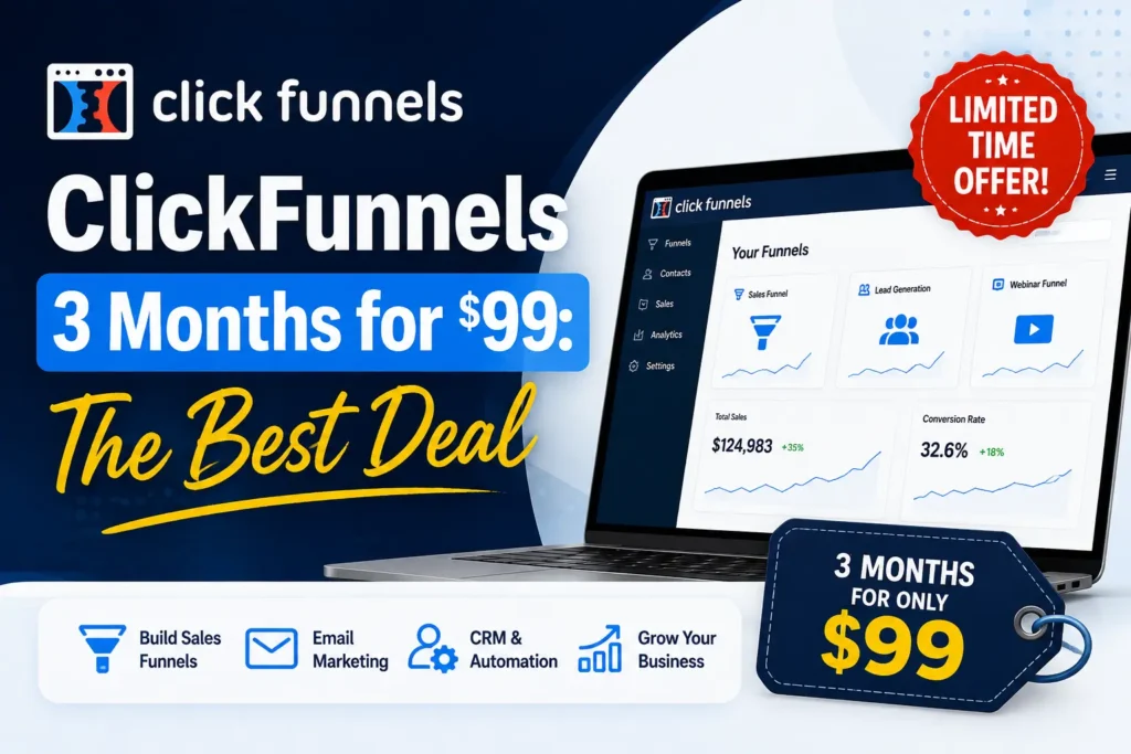 ClickFunnels 3 Months