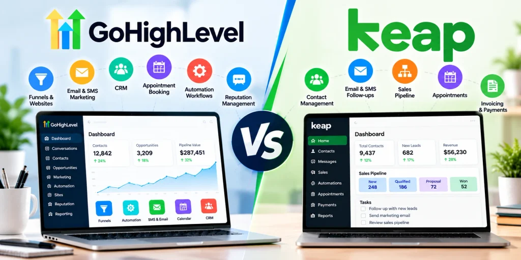 GoHighLevel and Keap