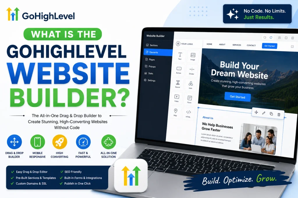 What Is the GoHighLevel Website Builder