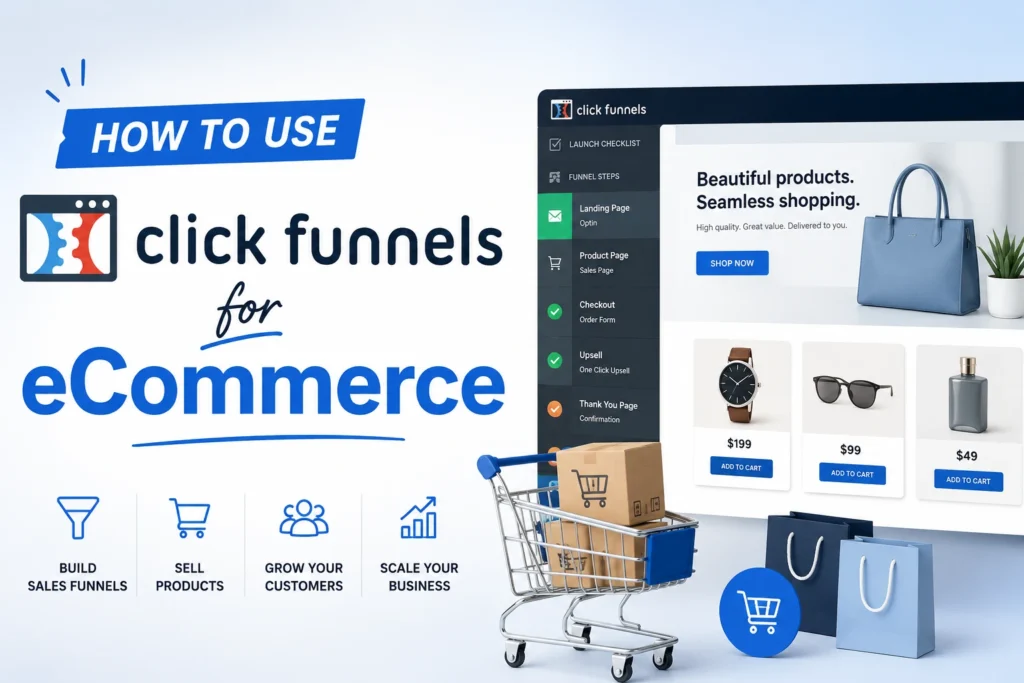 How to Use ClickFunnels for eCommerce