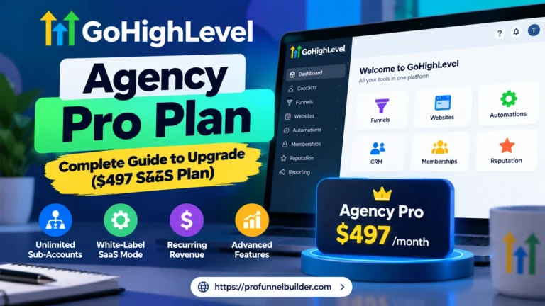 GoHighLevel Agency Pro Plan