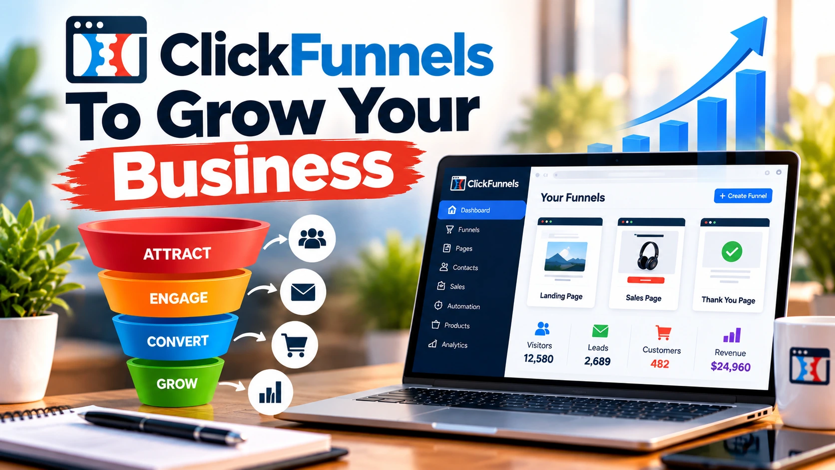 Clickfunnels To Grow Your Business